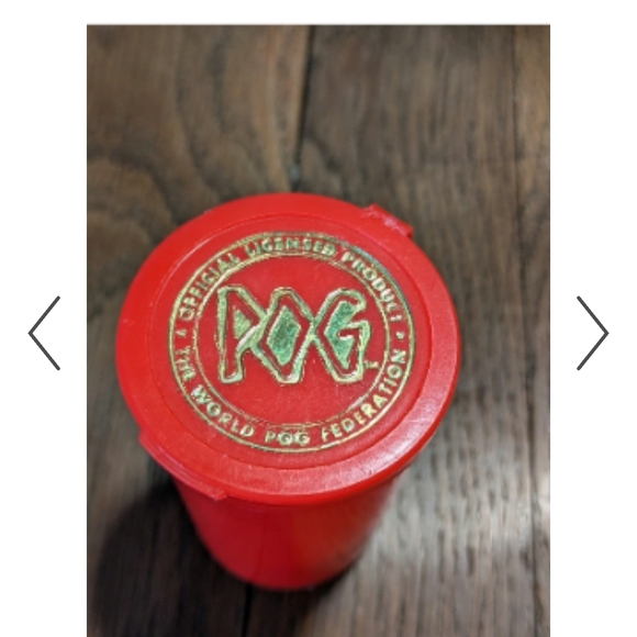 NFL Team Pogs with Red Container - Picture 4 of 4